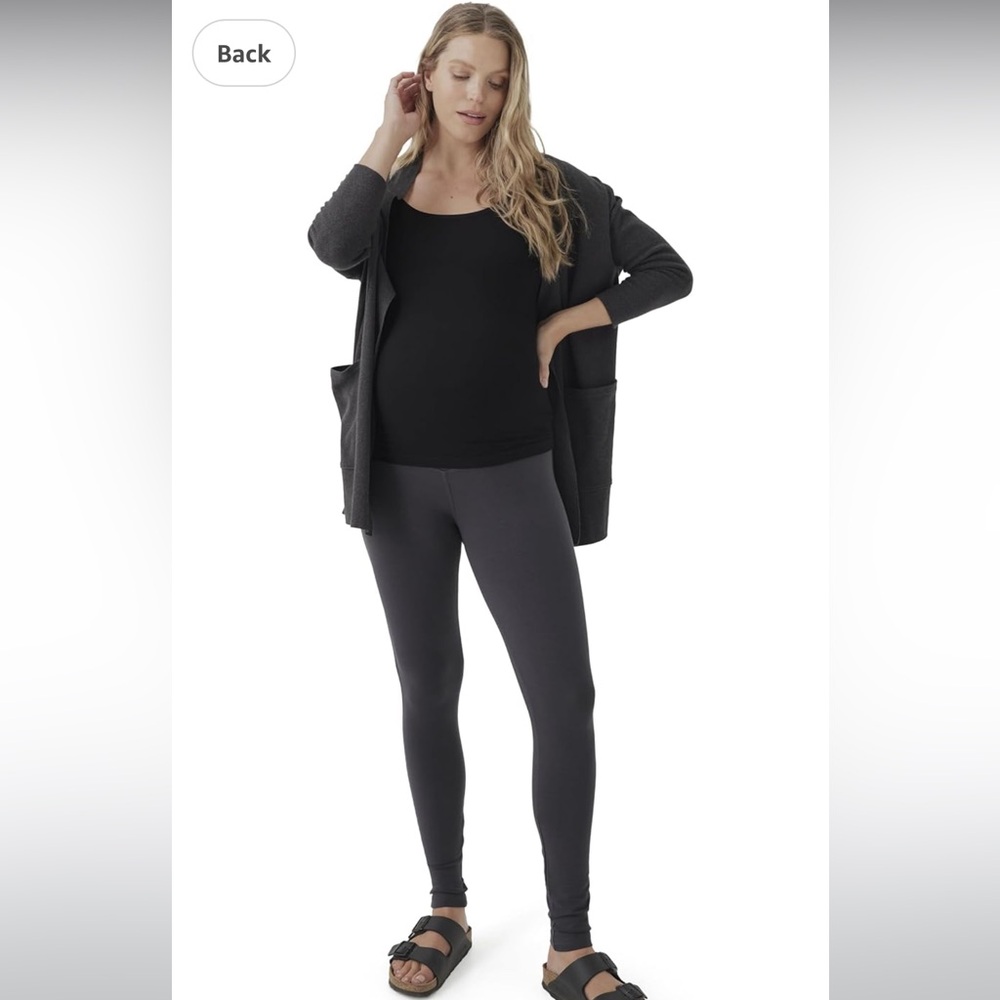 Pact Organic Cotton Maternity Leggings